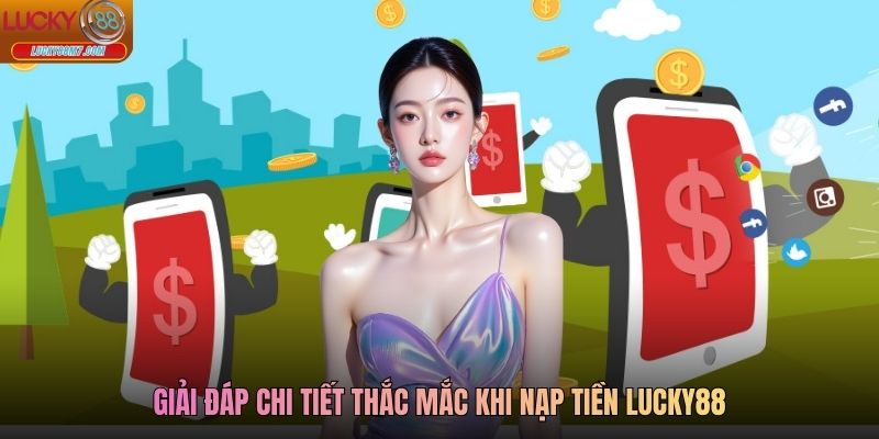 Giải đáp chi tiết thắc mắc khi nạp tiền Lucky88